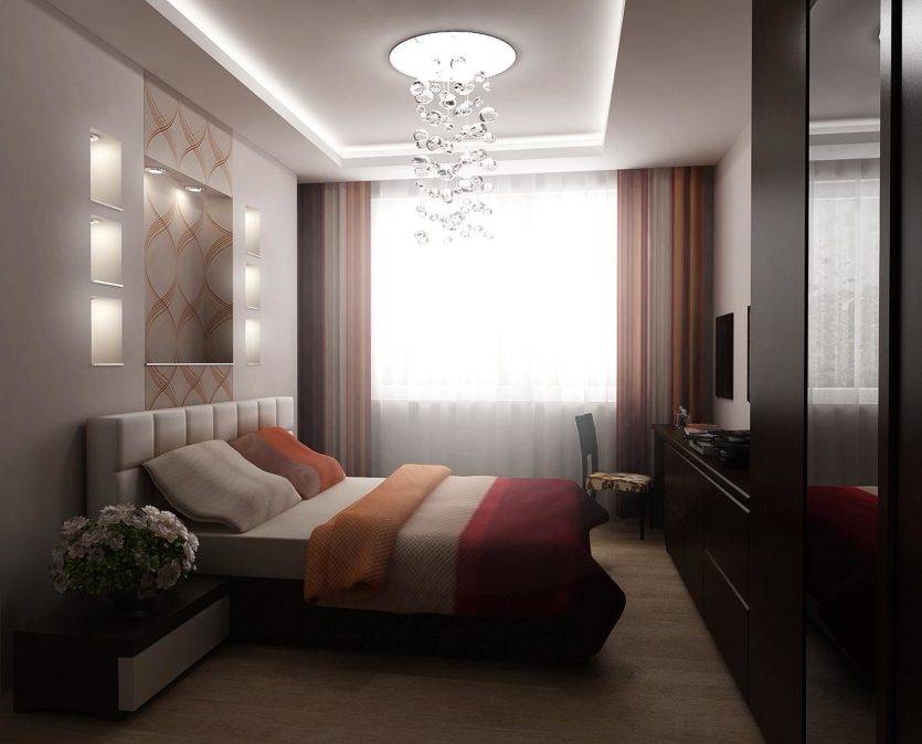 Зонирование комнаты на спальню и гостиную 17 кв. м — нюансы планировки и дизайна