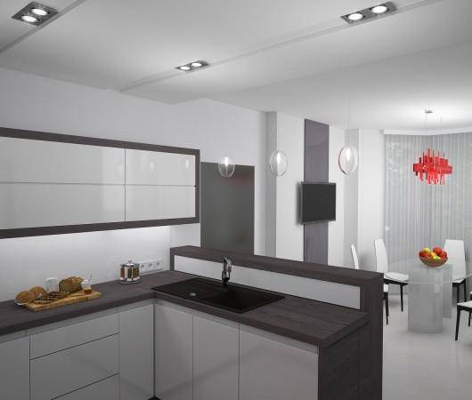 Дизайн прямого кухонного гарнитура на 3 метра: варианты, стили и подбор цвета
