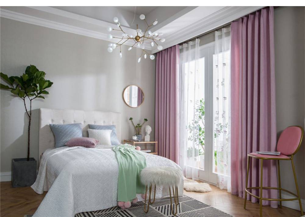 Цвет штор в спальню - 150 фото лучших идей по сочетанию цвета штор