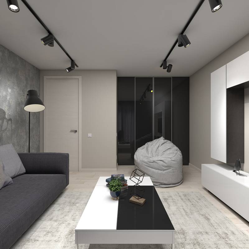 Мужской интерьер квартиры холостяка: фото идеи дизайна комнаты для мужчины