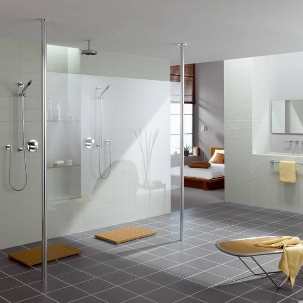 Душевая кабина в маленькой ванной комнате: фото и советы дизайнеров