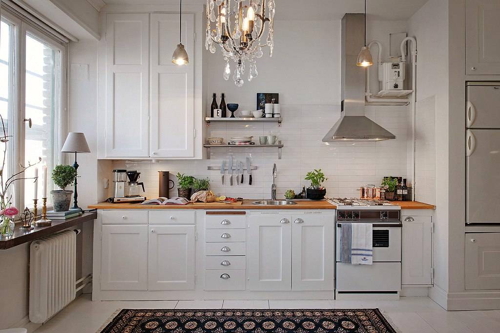 Белая кухня в интерьере — идеи и реализация на фото