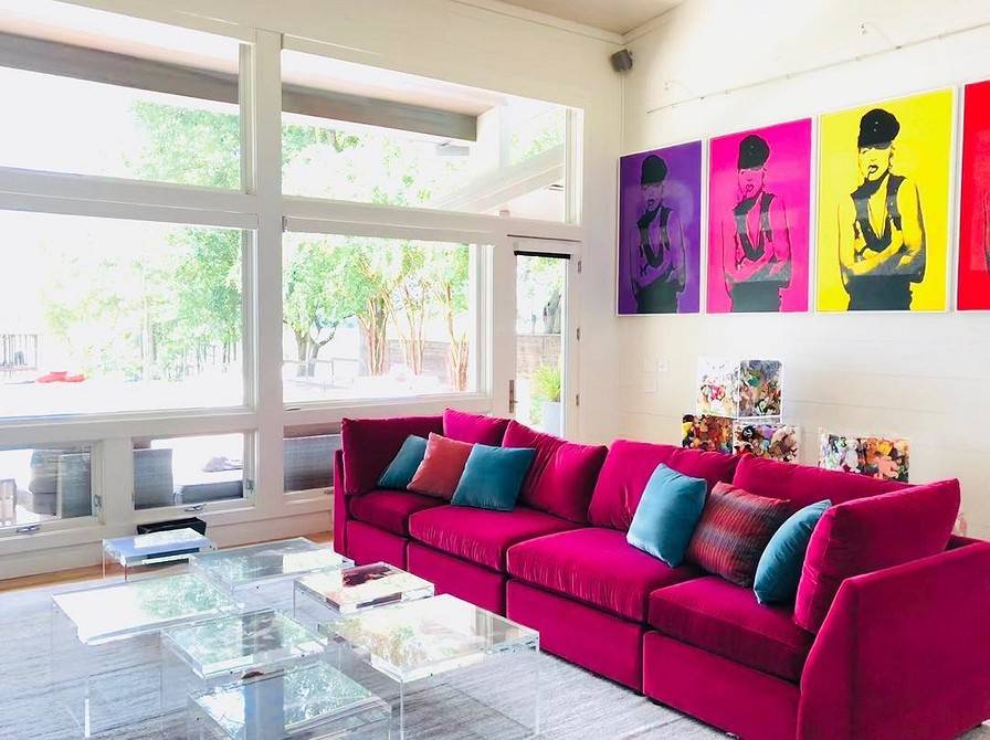 Цвет фуксии в интерьере вашего жилища — 67 фото примеров