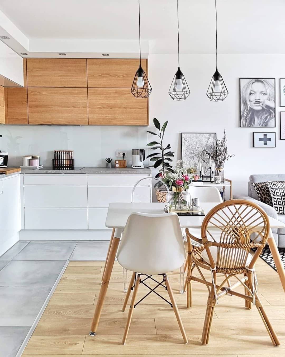 Кухня в скандинавском стиле в доме и квартире: интерьер + реальные фото