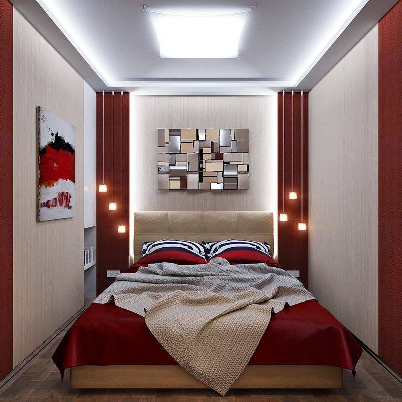 Спальня 13 кв. м.: 75 реальный фото идей грамотной планировки и дизайна