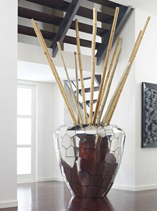 Напольные и настольные вазы в гостиной – 68 фото лучших идей для современного дома
