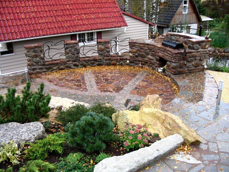 Украшаем сад: камни и валуны в современном ландшафтном дизайне