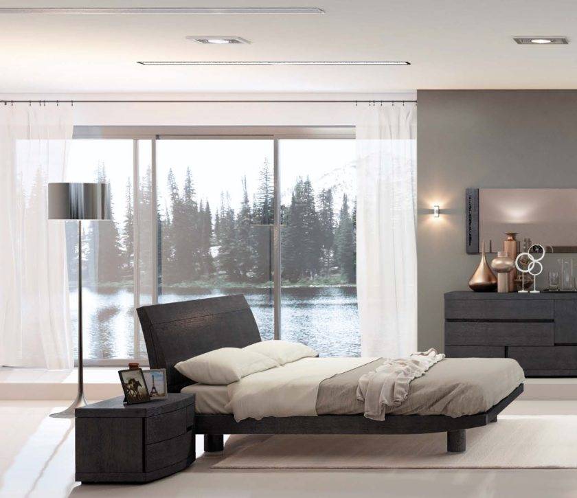 Дизайн спальни в стиле хай тек +75 фото интерьера - «стили»