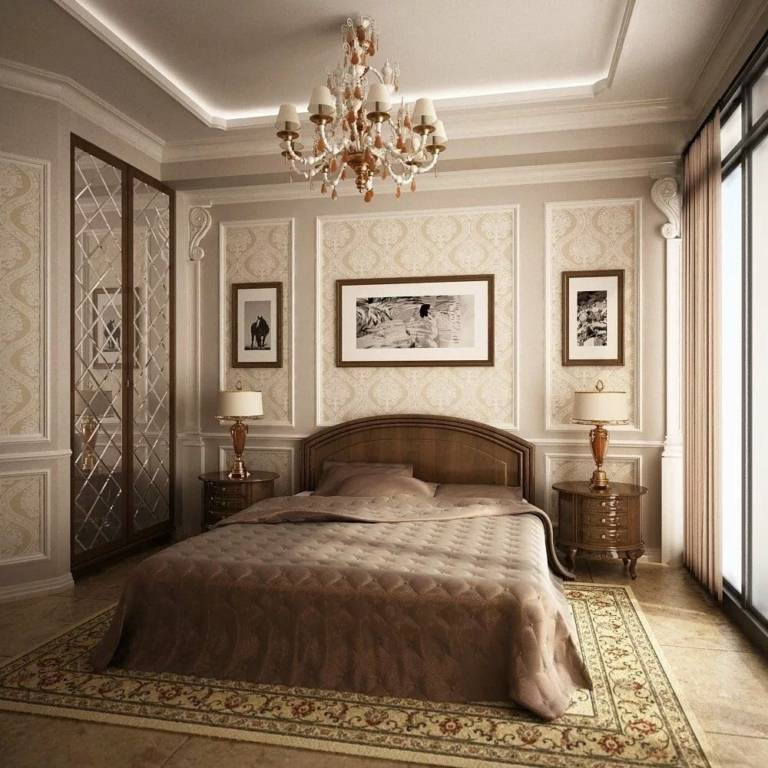 Спальня в классическом стиле (113 фото): классика в дизайне интерьера