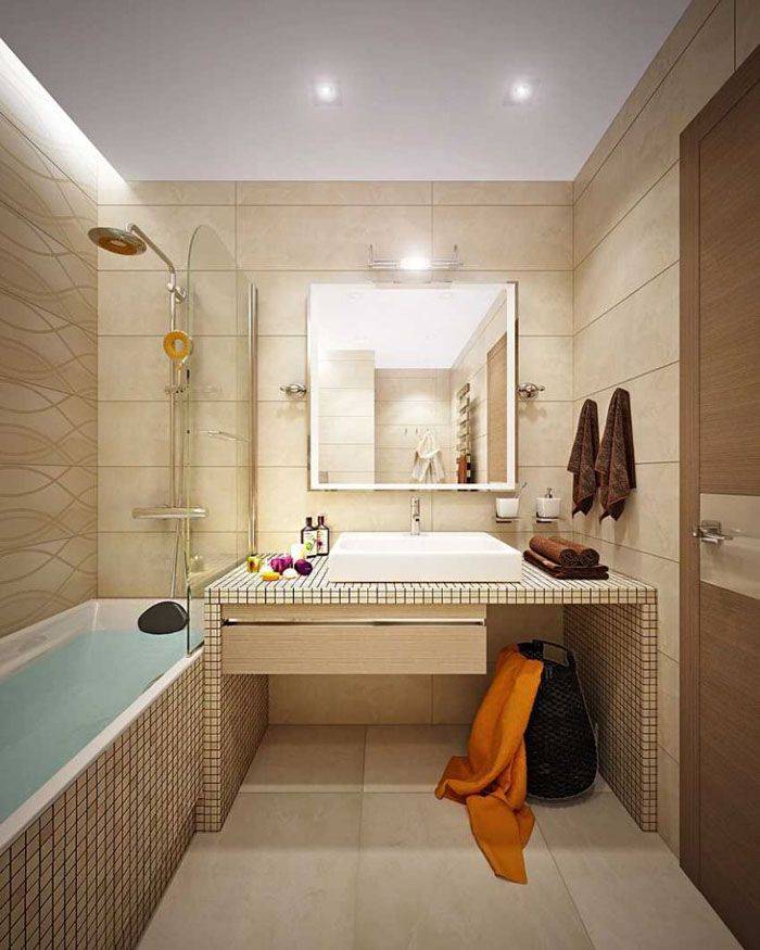 Дизайн маленькой ванной (148 фото): идеи интерьера ванной комнаты небольшого размера в квартире и доме. современные варианты отделки