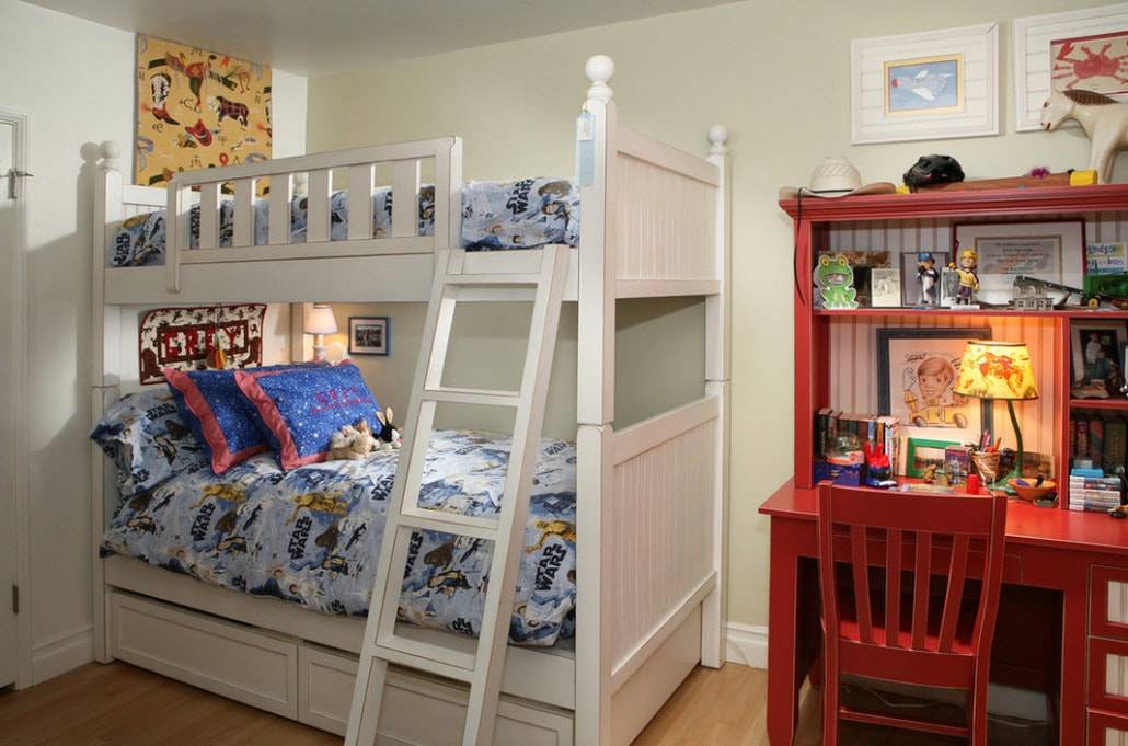 Дизайн узкой детской комнаты: методы корректировки тесного помещения