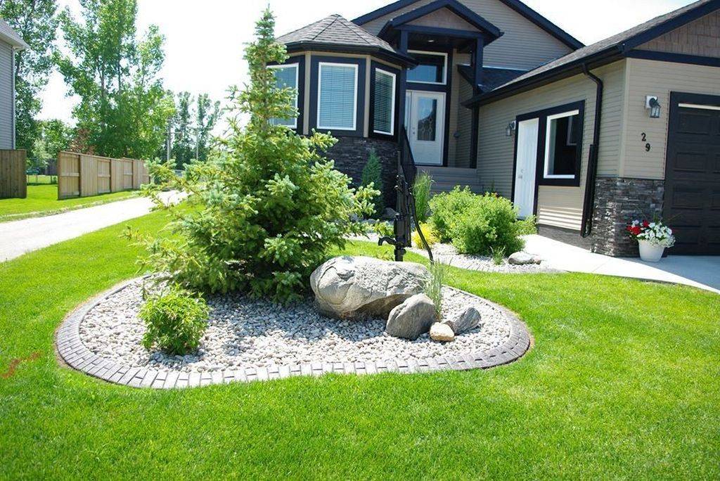 Оформление газона в ландшафтном дизайне дачи и дома