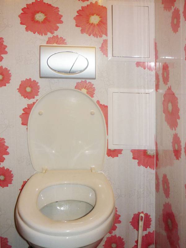 Отделка туалета: выбор материала и монтаж своими руками пошагово (40 фото) | дизайн и интерьер ванной комнаты