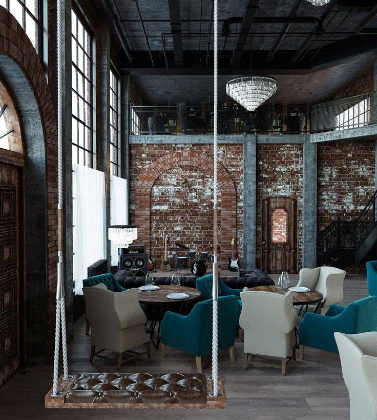 Интерьер кафе в современном стиле: дизайн, отделка стен и проекты оформления 
 - 56 фото