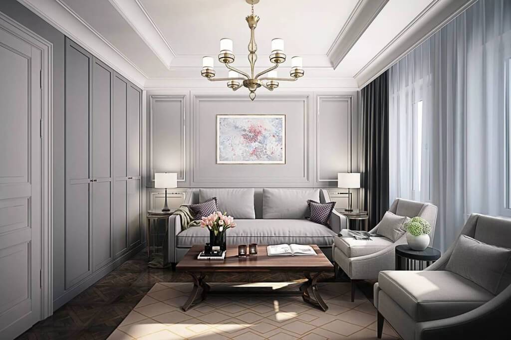 Дизайн квартиры в стиле современной классики (94 фото): красивые интерьеры в неоклассическом стиле и идеи-2021 роскошных ремонтов для элитных домов