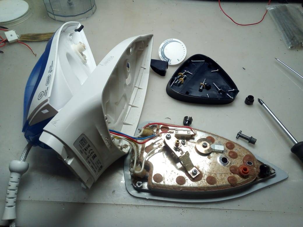 Электрический утюг – ремонт своими руками, схема, устройство