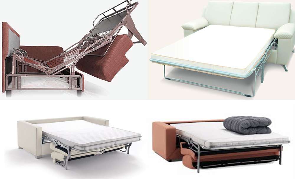 Механизмы диванов: самые популярные варианты и их особенности