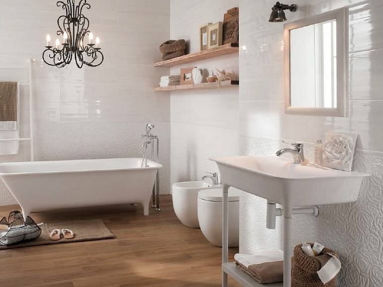 Какую плитку лучше выбрать для ванной комнаты: виды, выбор кафеля для туалета, как подобрать качественную, фото