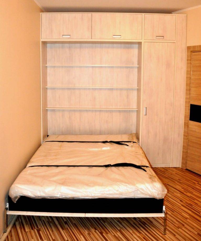 Кровать, встроенная в шкаф: 100 фото современных идей дизайна