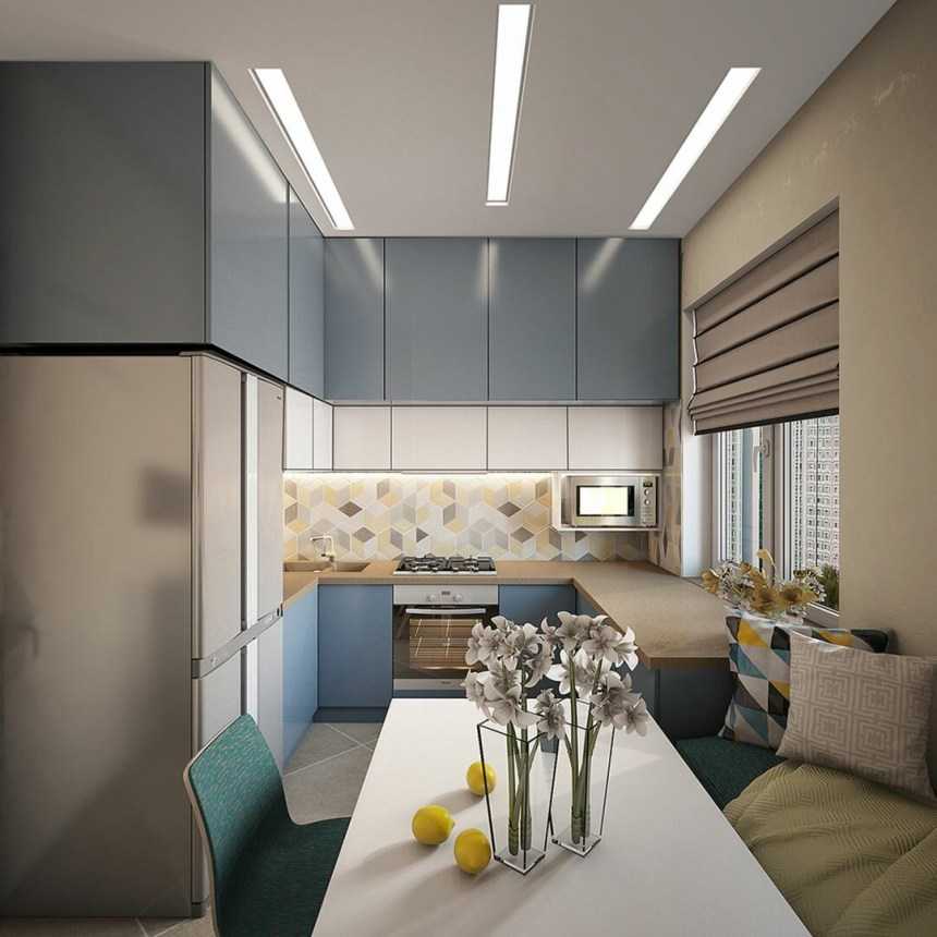 Кухня 9 кв. м. – лучший дизайн интерьера и обзор оптимальных вариантов размещения мебели (75 фото) – строительный портал – strojka-gid.ru