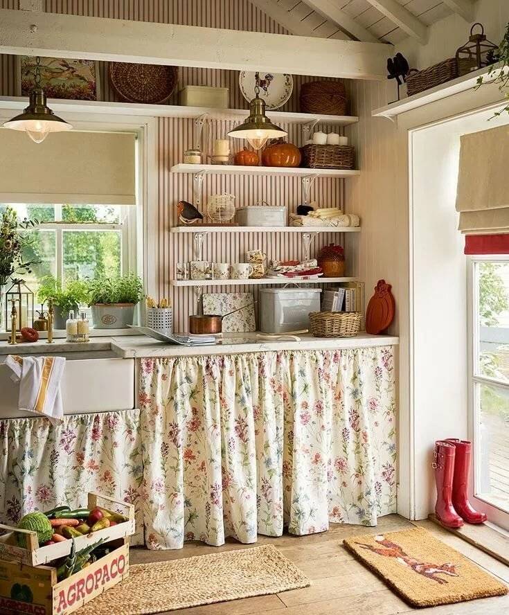 Дизайн интерьера кухни на даче (75 фото) - лучшие идеи и советы