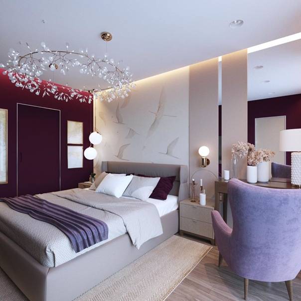 Современный интерьер спальни (120 фото) - лучшие идеи дизайна 2020 года