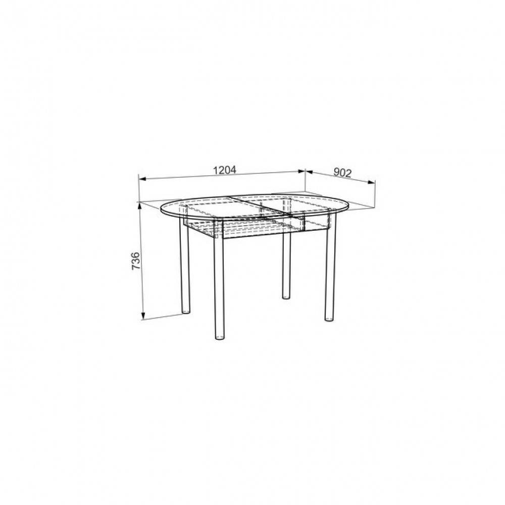 Обеденный стол для маленькой кухни (39 фото): дизайн столов-трансформеров
