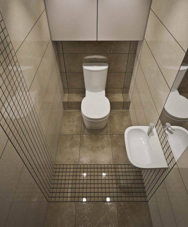 Интерьер туалета, как сделать стильным - фото примеров