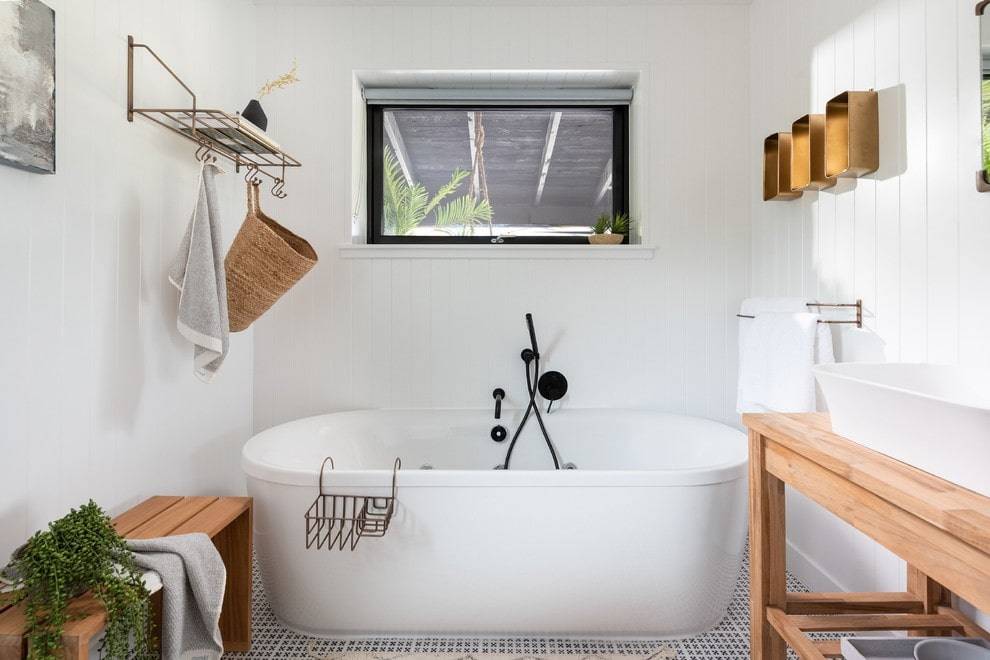 Идеи оформления ванной комнаты в скандинавском стиле