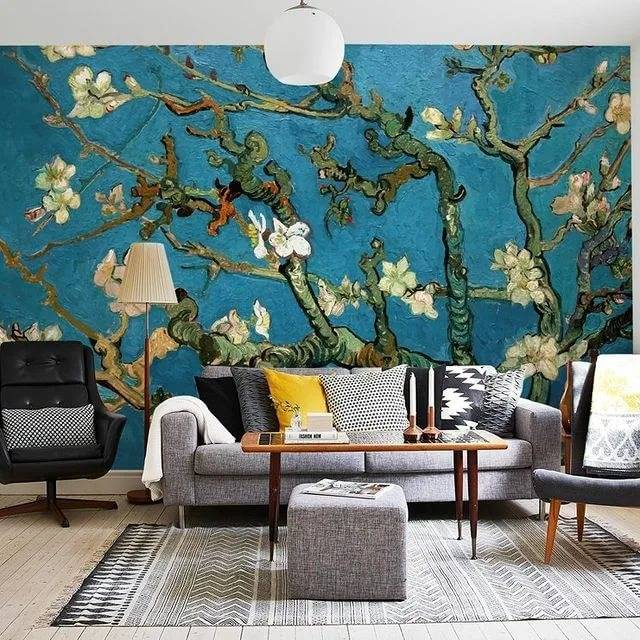Обои Van Gogh в интерьере