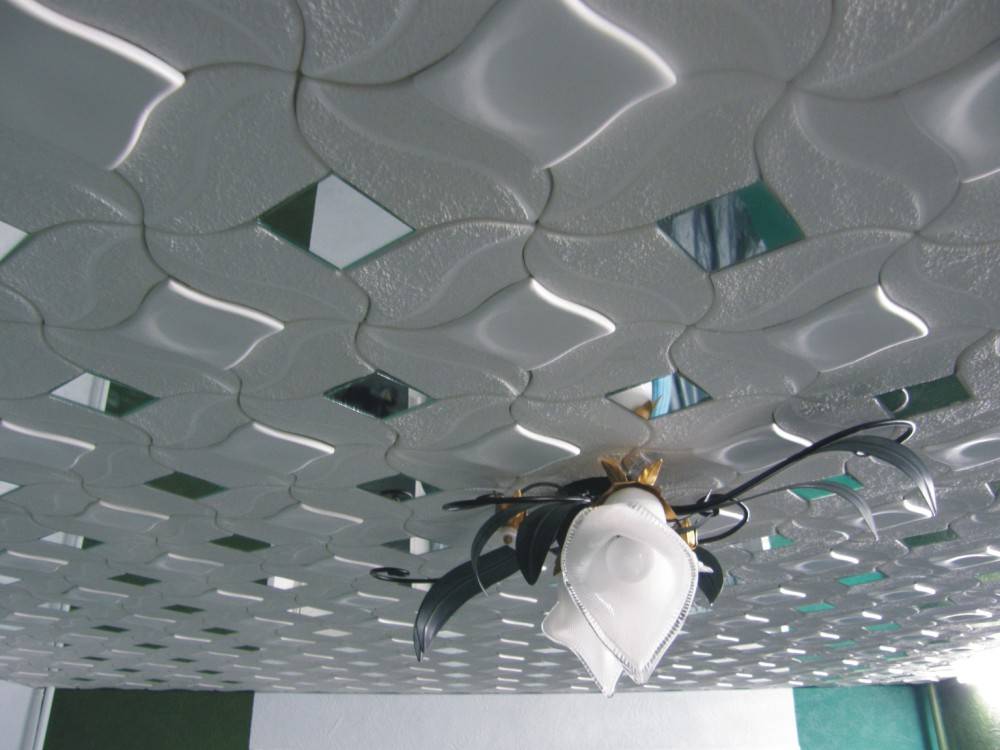 Потолок из пенопласта: плюсы и минусы