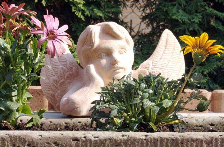 Садовые скульптуры: мастер-класс и пошаговые советы применения скульптур