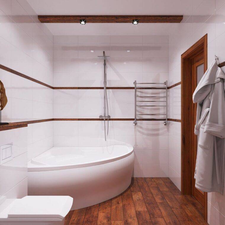 Совмещенная ванная: лучшие варианты зонирования, дизайна и планировки (150 оригинальных идей и фото-проектов)
