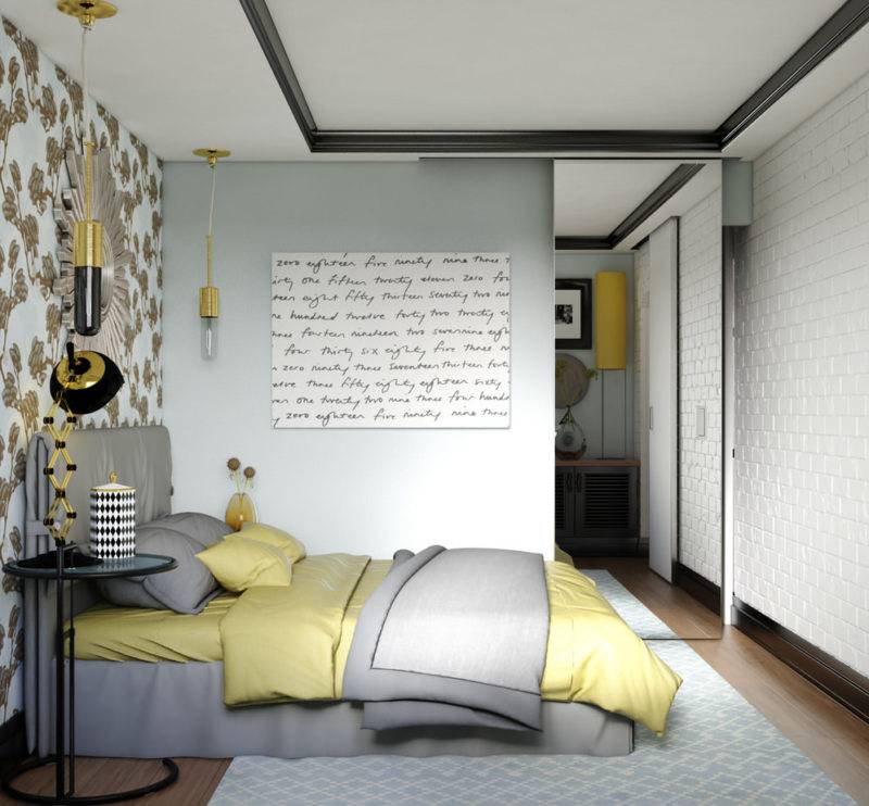 Дизайн спальни в хрущевке +75 фото интерьера для маленькой и узкой комнаты