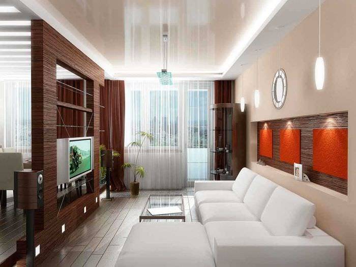 Дизайн гостинной комнаты площадью 17 кв. м в панельном доме (44 фото): интерьер гостиной и зала