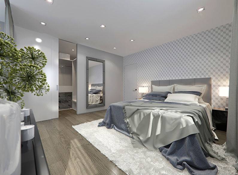 Серая спальня: примеры сочетания серого цвета в дизайне интерьера, фото новинок, советы по зонированию и выбору мебели