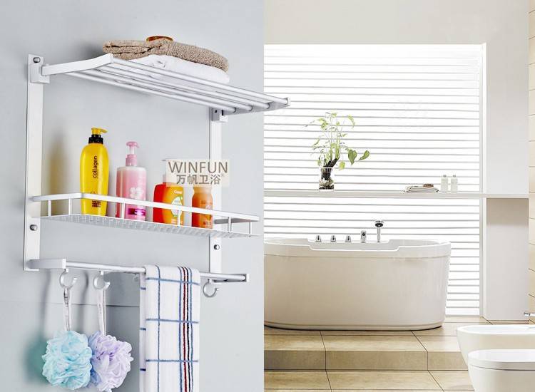 Полка для ванной: 100 фото лучших идей в дизайне интерьера