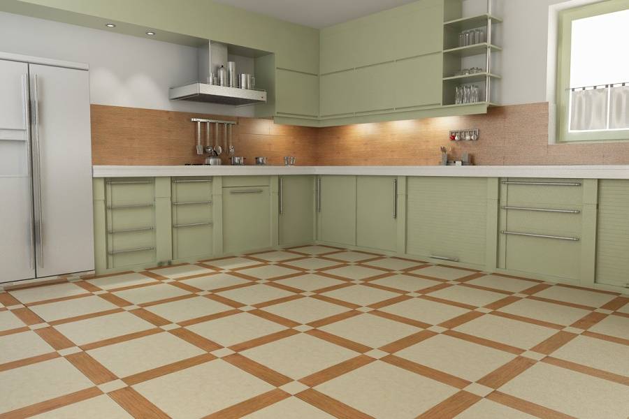 Напольная плитка для кухни и коридора: как ее выбирать и правильно укладывать?
