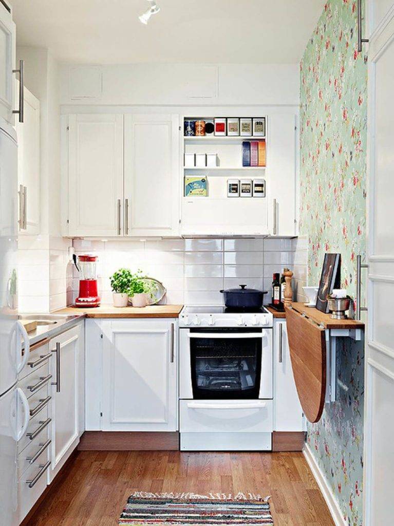 Маленькая кухня: 110 реальных фото, планировка, стиль, цвет и рисунок