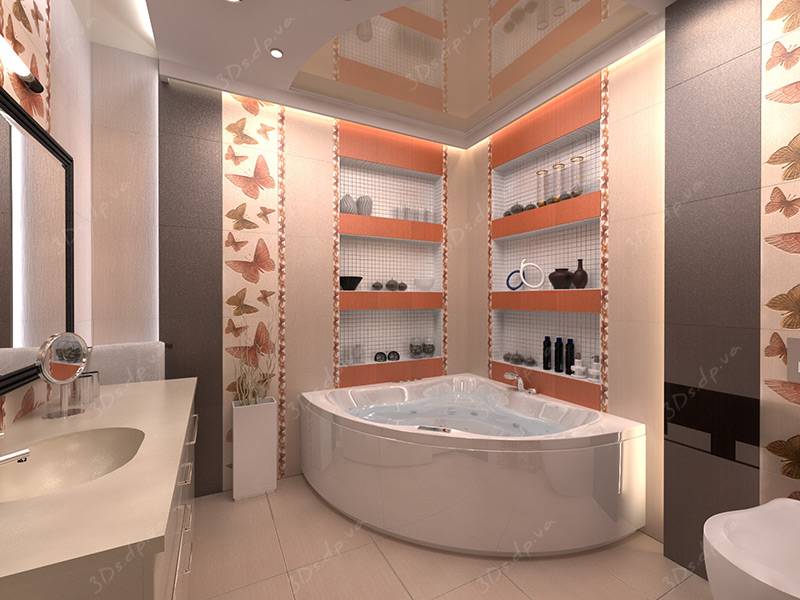 Угловая ванная: типы, размеры, материалы ванны (48 идей дизайна) | дизайн и интерьер ванной комнаты