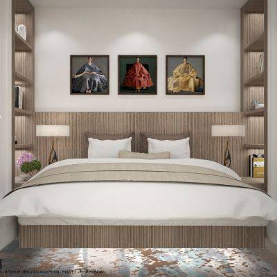 Оформление стены в спальне над кроватью: фото лучших идей, что повесить. реальные примеры красивого декора и дизайна