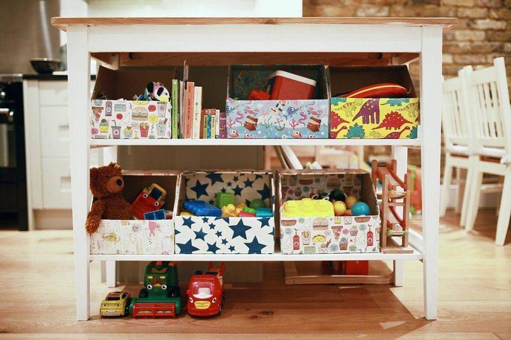 Хранение игрушек: идеи для детской комнаты | домфронт