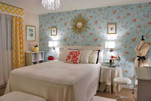 Светлые обои в спальню — правила выбора, советы дизайнера по сочетанию цветов в интерьере (150 фото вариантов)