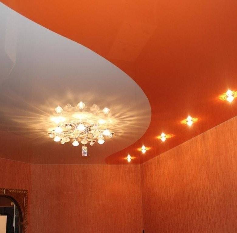 Натяжной потолок в спальне: идеи дизайна (90 фото)