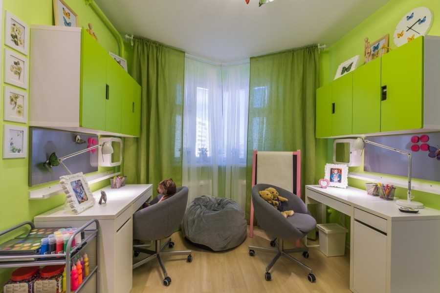 Планировка детской комнаты — основные варианты оригинального расположения основных элементов интерьера (110 фото и видео)