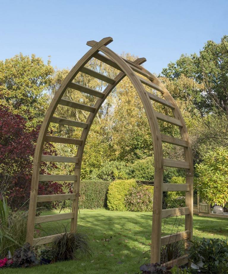 Как сделать садовую арку