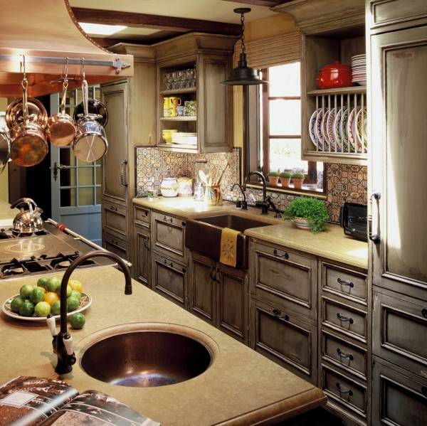 Как воплотить стиль прованс на кухне: особенности оформления, фото готовых интерьеров