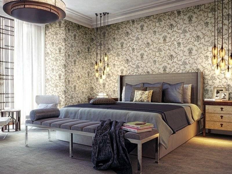 Спальня в стиле модерн: фото новинки спальни в серых и бежевых тонах