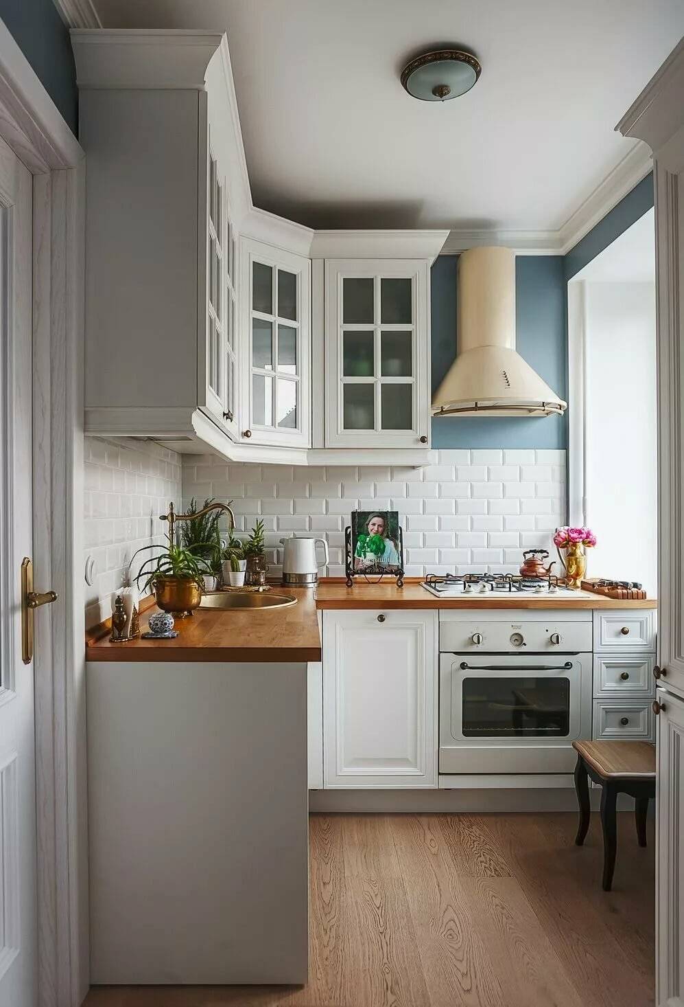 Интерьер маленькой кухни: 100 фото идей современного дизайна