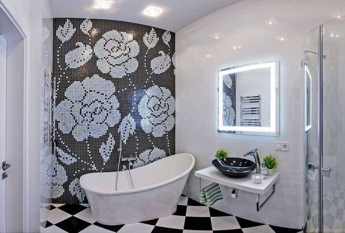 Белая плитка в ванной — 200 фото идей и красивых схем раскладки. лучшие сочетания и варианты дизайна